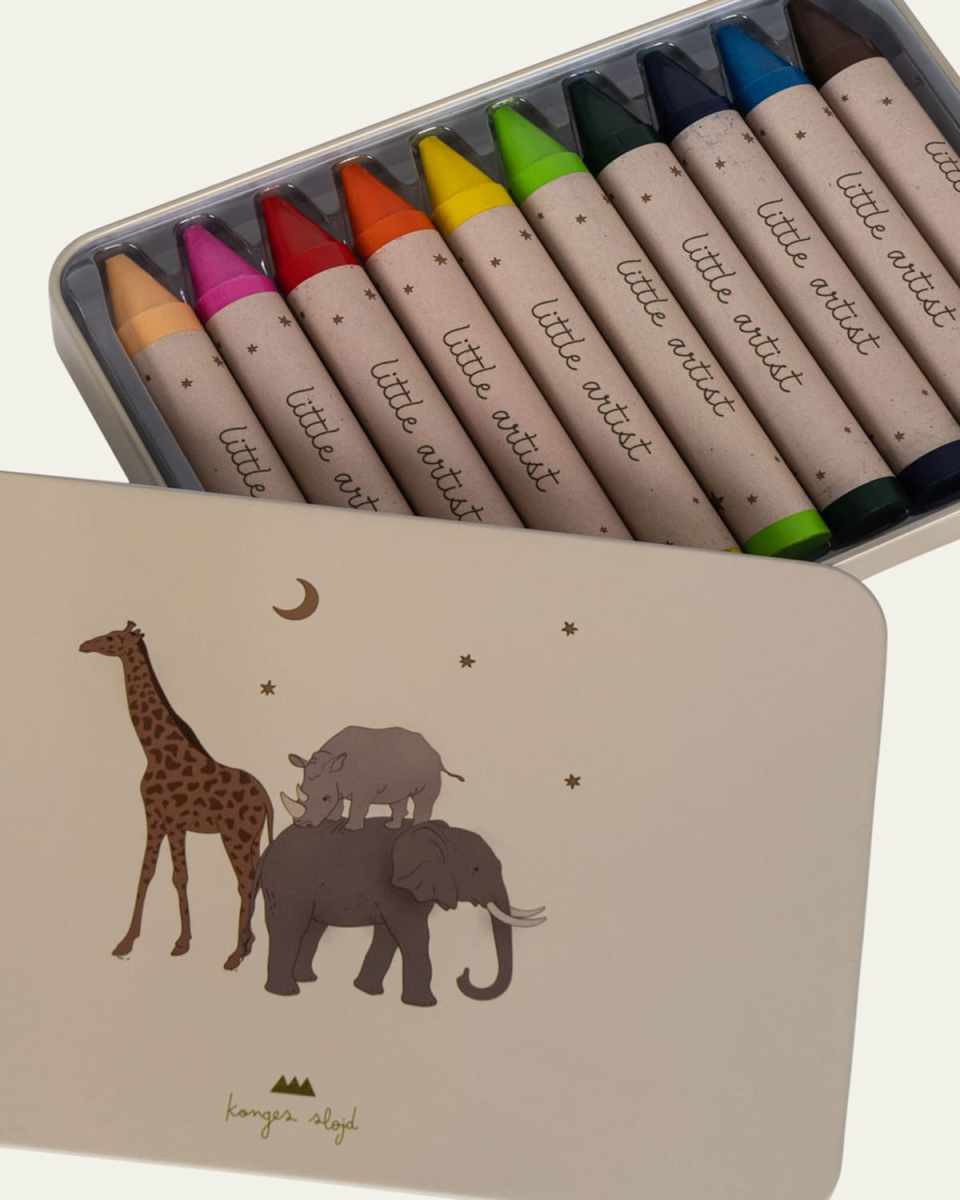 Kid's 10-Piece Beeswax Crayons